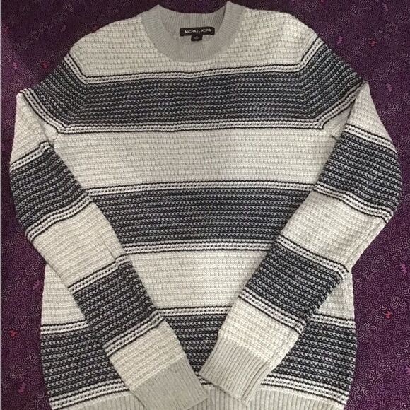 MICHAEL KORS Men’s Merino WOOL Sweater M - Picture 12 of 14